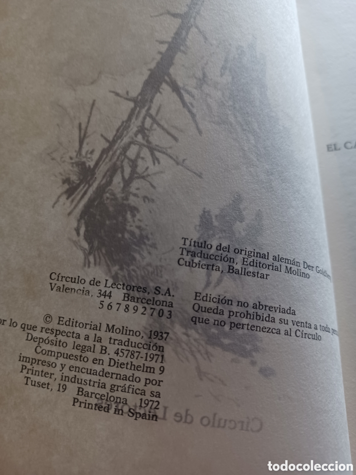 Libros: Barybook 128 En la Monta&ntilde;a de Oro Carl May C&iacute;rculo de Lectores - Foto 3