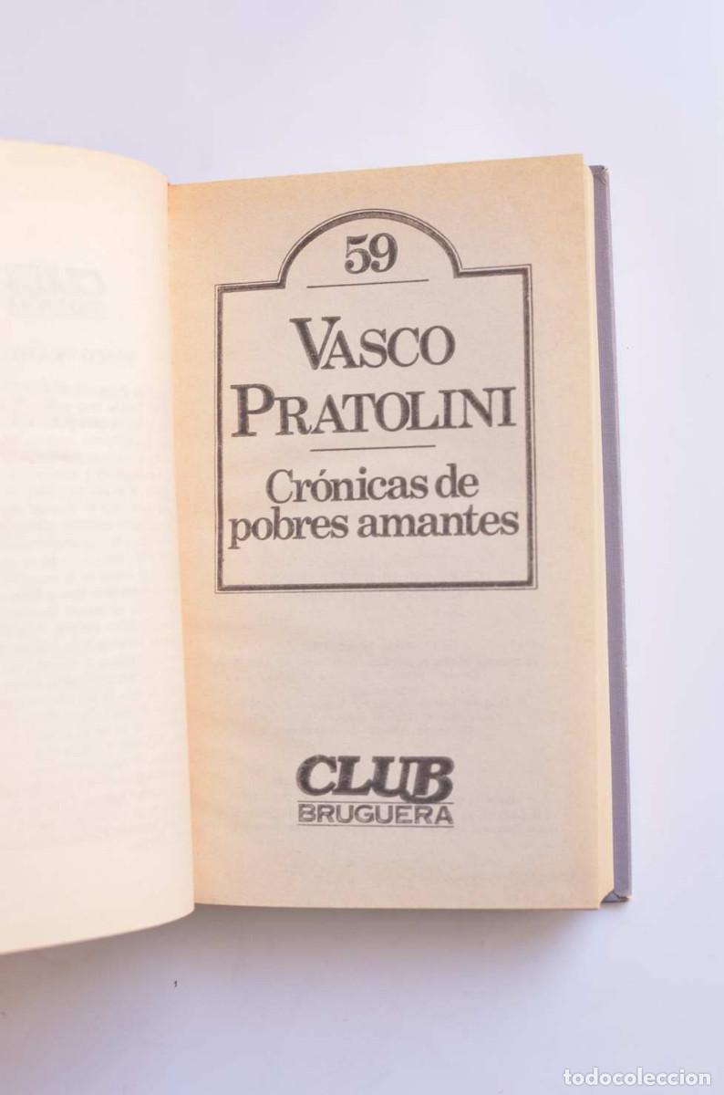 Libros: Cr&oacute;nicas de pobres amantes - PATROLINI, Vasco - Foto 2