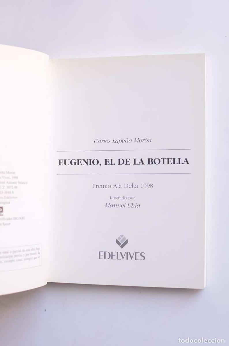 Libros: Eugenio, el de la botella - LAPE&Ntilde;A MOR&Oacute;N, Carlos - Foto 2