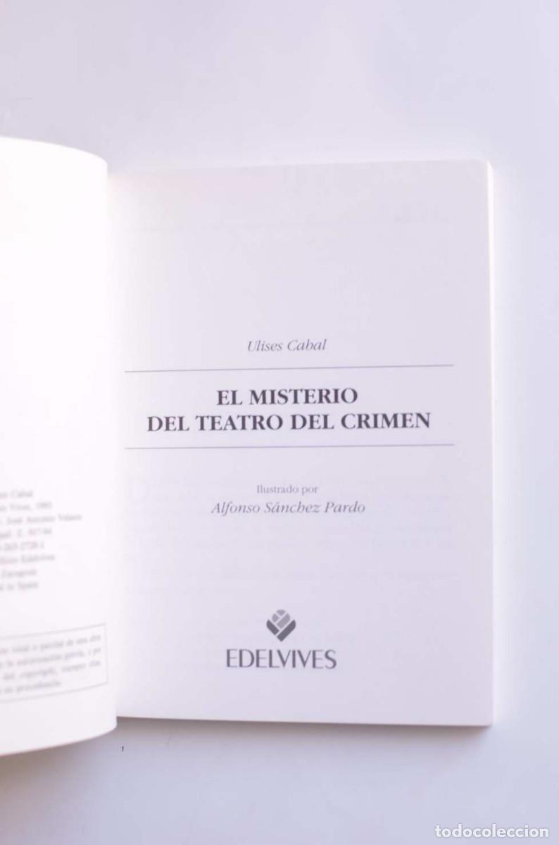 Libros: El misterio del teatro del crimen - CABAL, Ulises - Foto 2