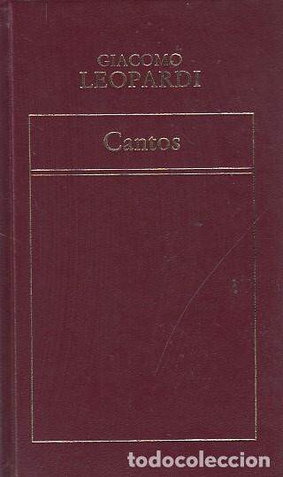 Libros: Cantos - Leopardi, Giacomo - Foto 1