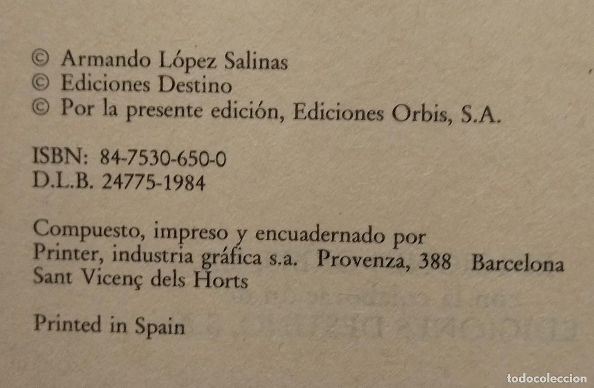 Libros: LA MINA. A. L&Oacute;PEZ SALINAS. ORBIS 1984. - Foto 5