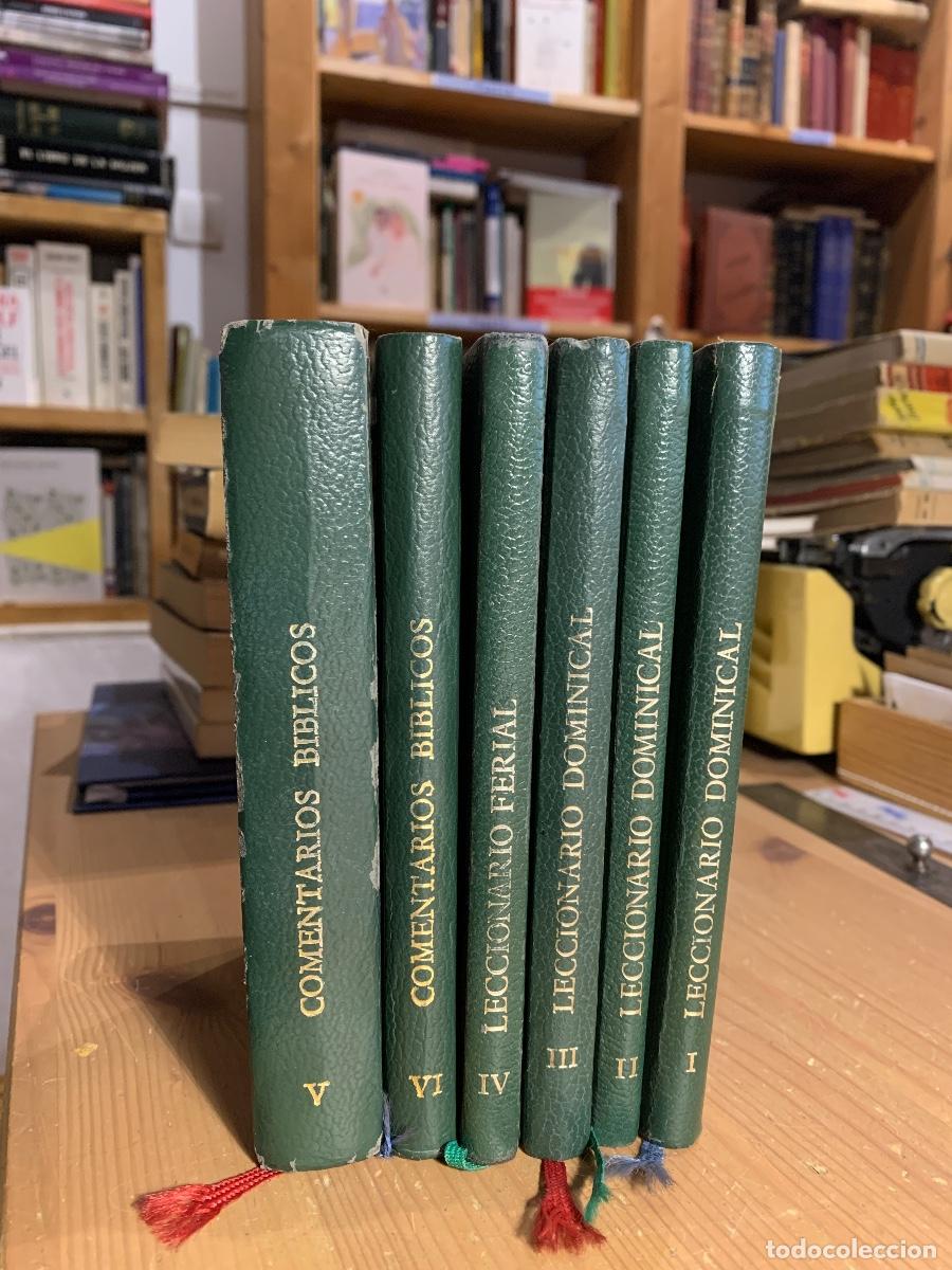 Libri di seconda mano: Comentarios B&iacute;blicos al Leccionario (Completo, seis tomos): Tomo I Ciclo A; Tomo II Ciclo B.; Tomo I