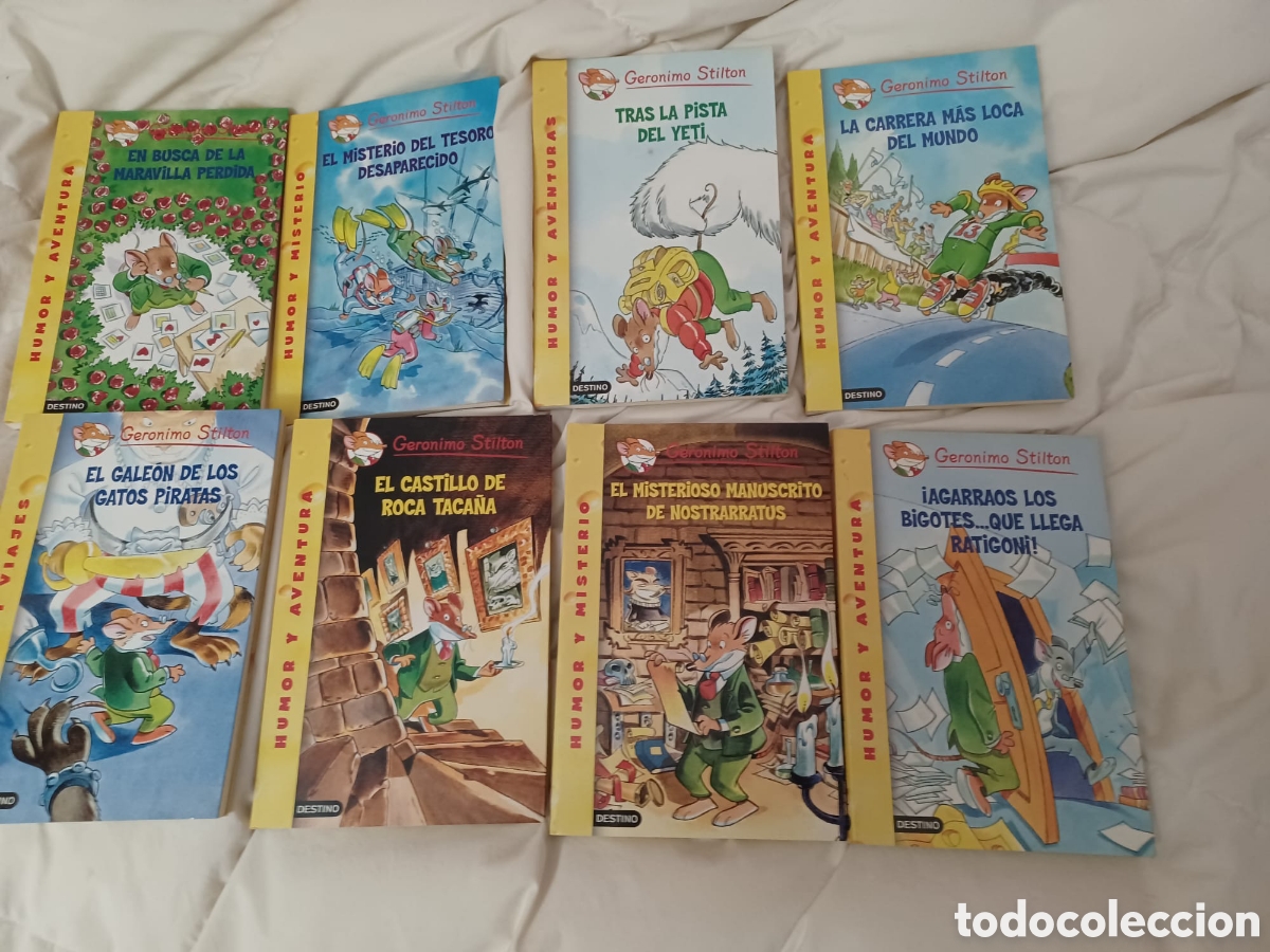 Libros: Lote 8 cuentos de Geronimo Stilton - Foto 1