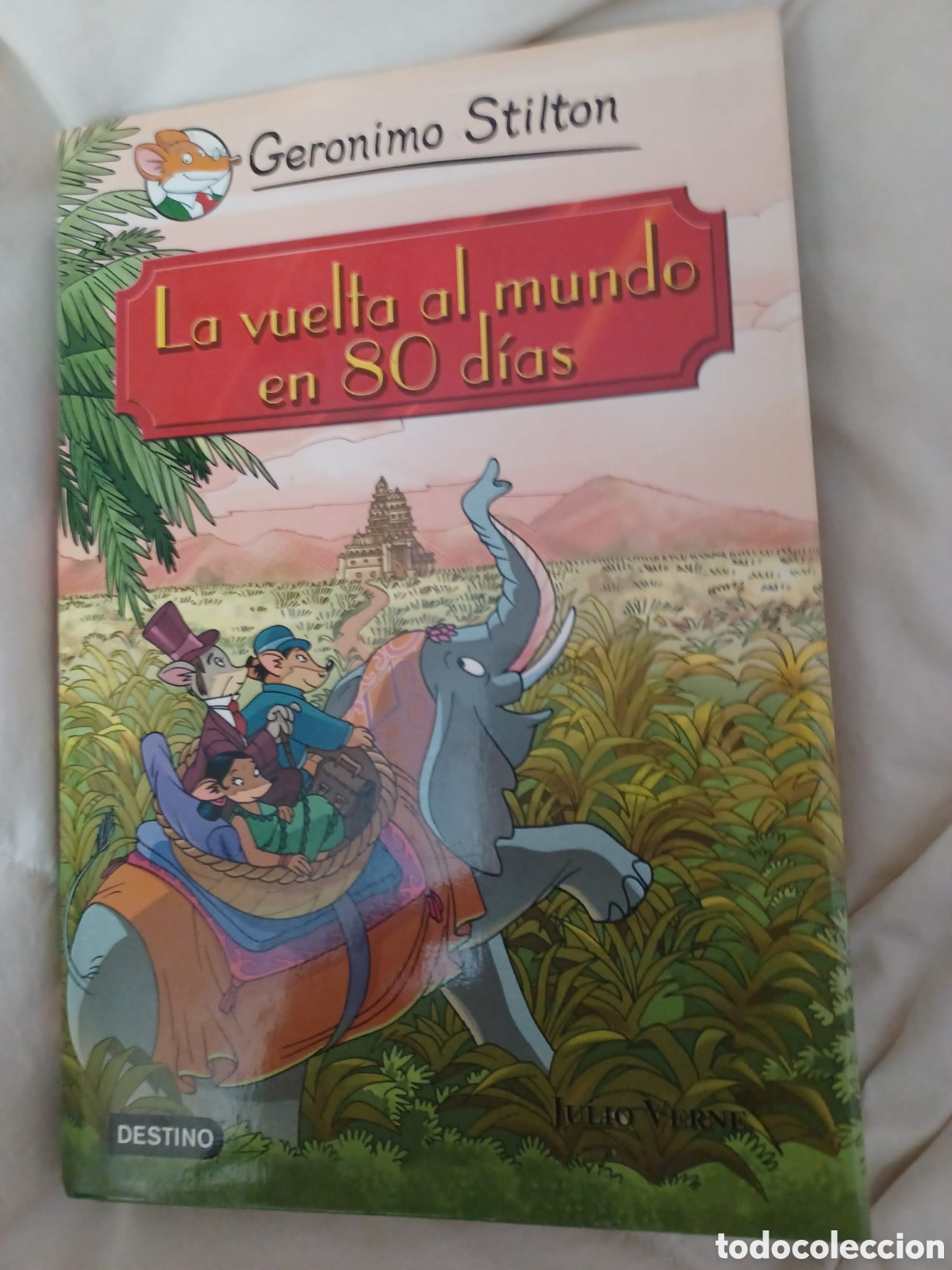 Libros: La vuelta al mundo en 80 dias Geronimo Stilton - Foto 1