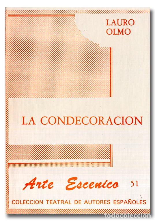 Libros: OLMO (Lauro). La condecoraci&oacute;n - Foto 1