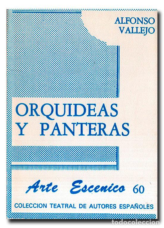 Libros: VALLEJO (Alfonso). Orqu&iacute;deas y panteras - Foto 1