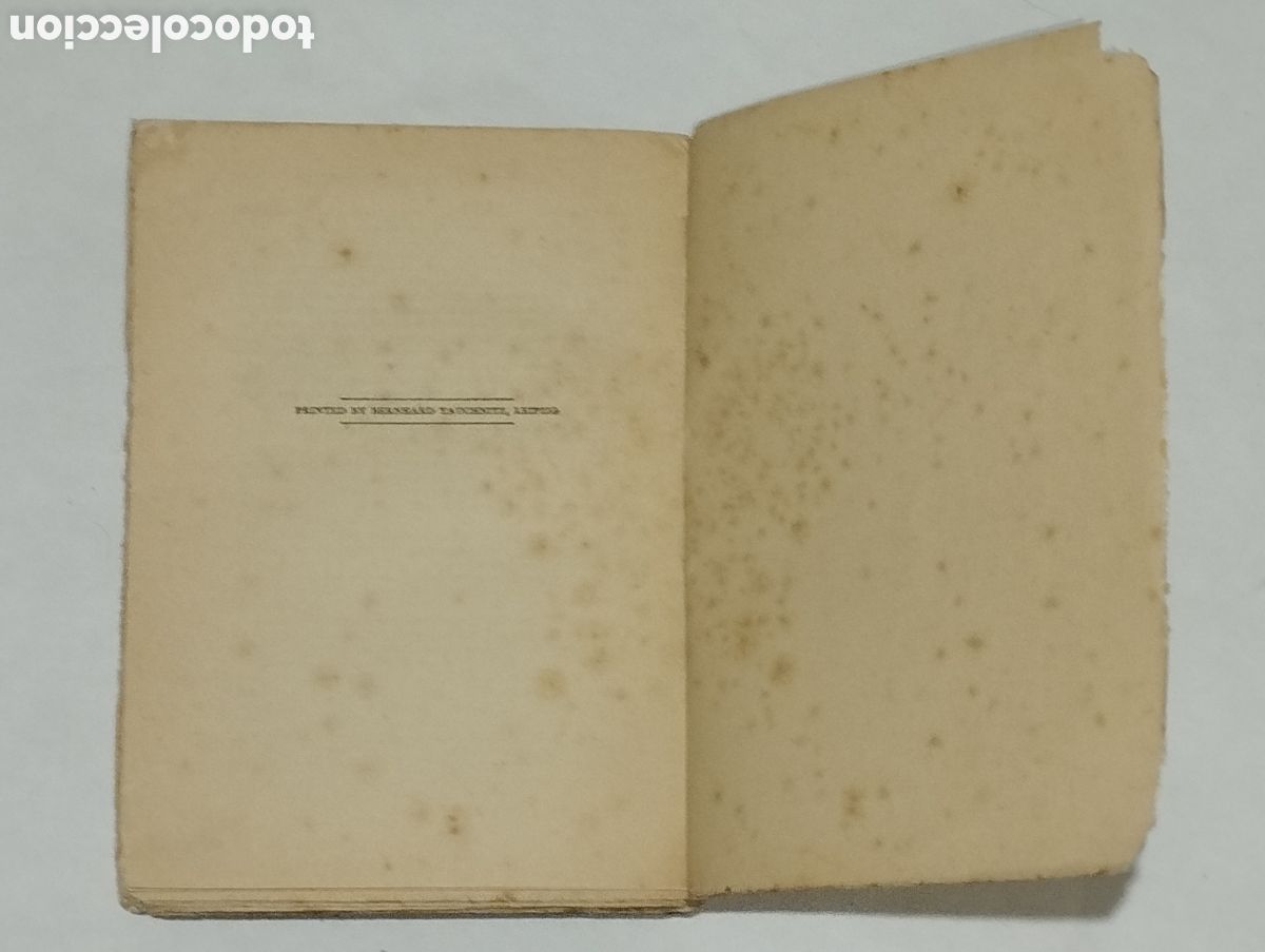 Libros: A Modern Utopia &ndash; H. G. Wells &ndash; 1929 &ndash; Tauchitz &ndash; Ingl&eacute;s - Foto 11