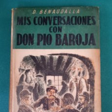 Libros: MIS CONVERSACIONES CON DON PIO BAROJA - EDICIONES RENO. Lote 401961209