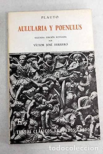 Libros: AULULARIA Y POENULUS - Plauto - Foto 1