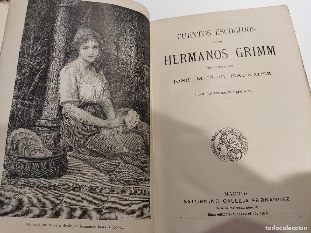 Libros: CUENTOS DE GRIMM - GR&Iacute;MM , JACOB & WILHELM (HERMANOS) - Foto 4