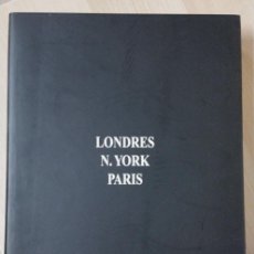 Libros: LONDRES, N. YORK. PARÍS. Lote 402213519