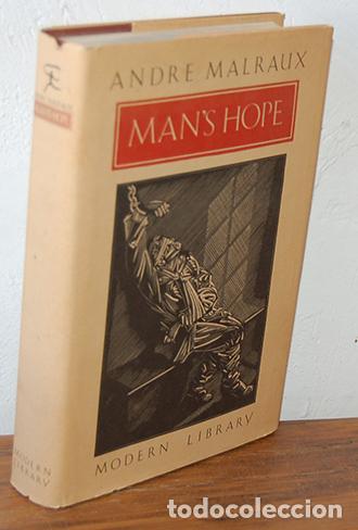 Libros: MAN`S HOPE - ANDR&Eacute; MALRAUX - Foto 1
