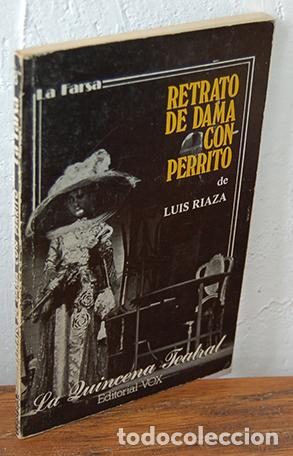 Libros: RETRATO DE DAMA CON PERRITO - LUIS RIAZA - Foto 1