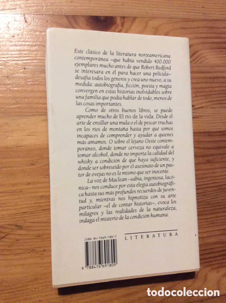 Libros: El rio de la vida Norman Maclean - Foto 2