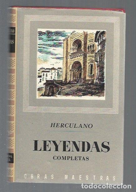 Libros: LEYENDAS COMPLETAS - HERCULANO - Foto 1