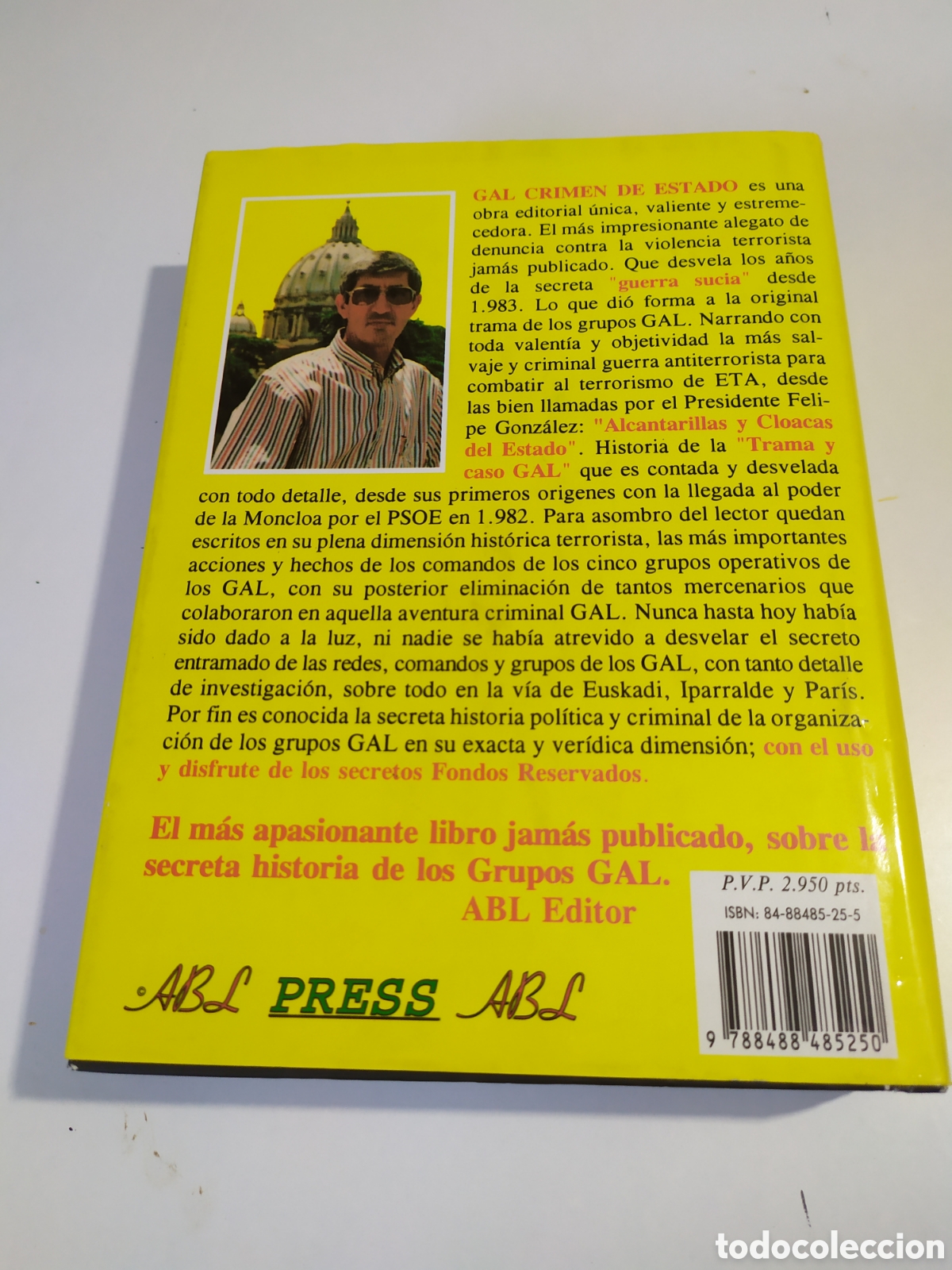 Libros: GAL. CRIMEN DE ESTADO. ALVARO BAEZA. - Foto 2