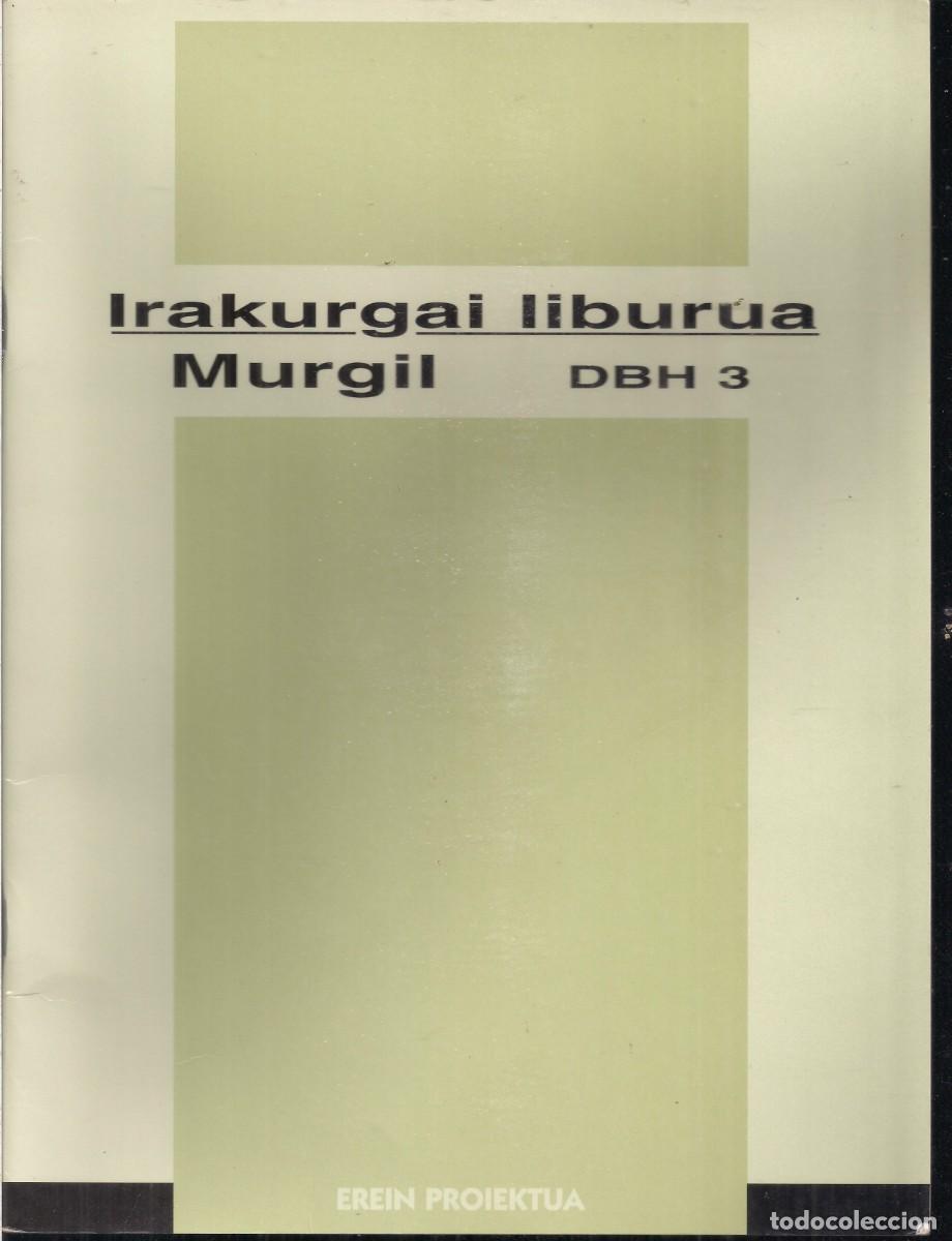 Libros: MURGIL. IRAKURGAI LIBURUA. DBH 3 - Foto 1