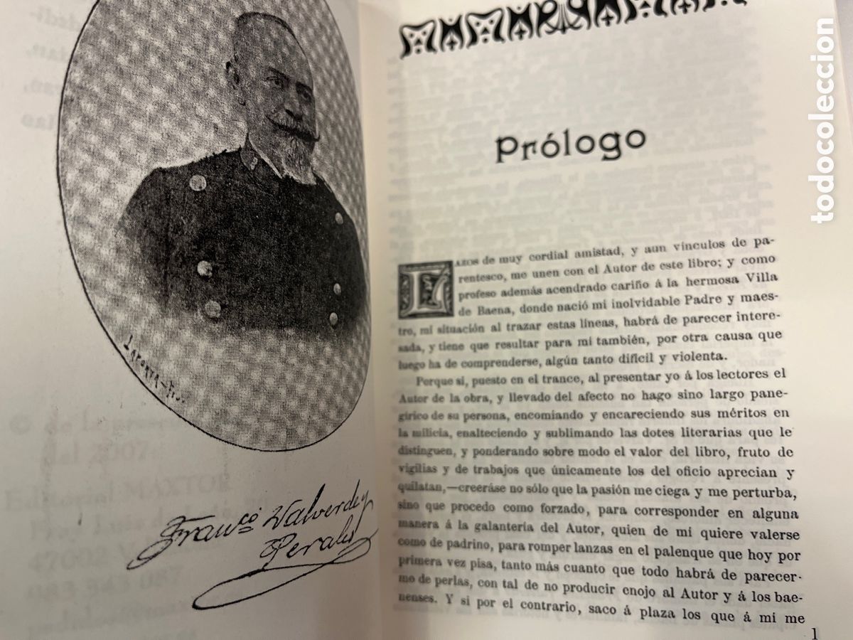 Libros: HISTORIA DE LA VILLA DE BAENA. VALVERDE Y PERALES, Francisco. - Foto 3