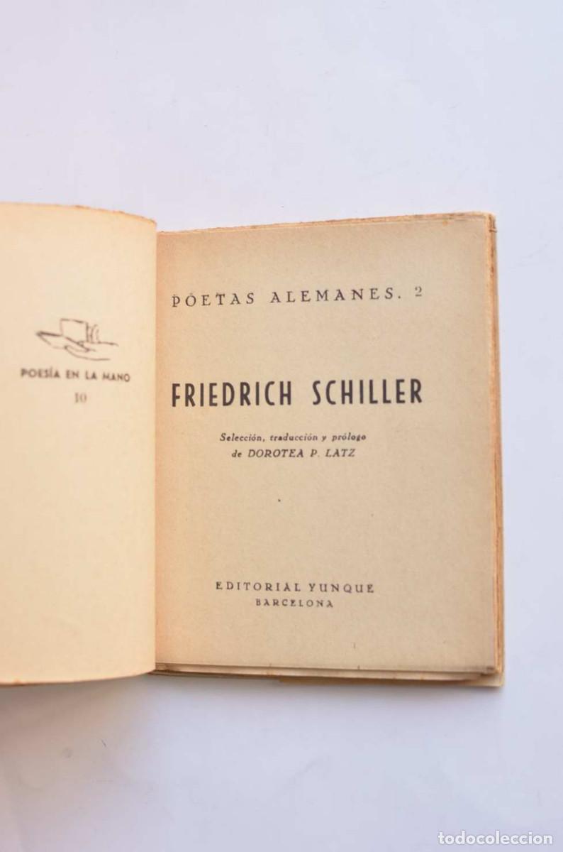 Libros: Friedrich Schiller - SCHILLER, Friedrich - Foto 2