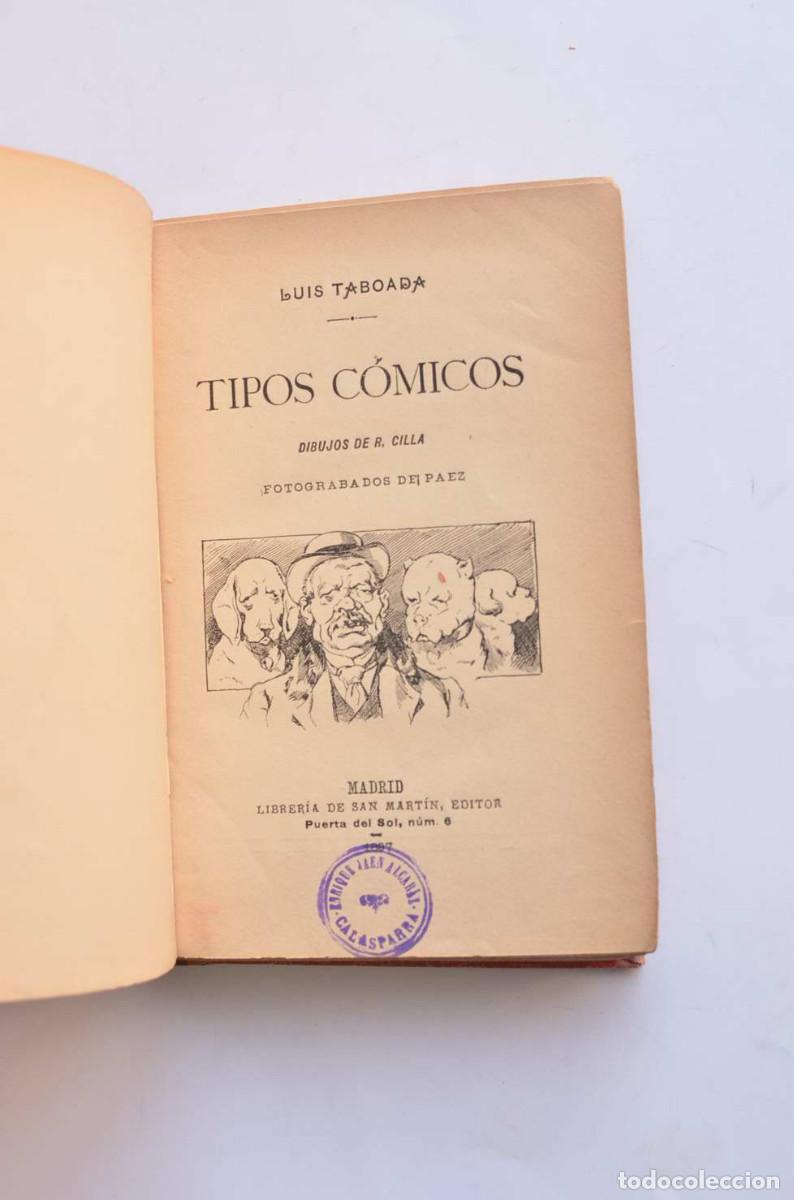Libros: Tipos c&oacute;micos - TABOADA, Luis - Foto 3