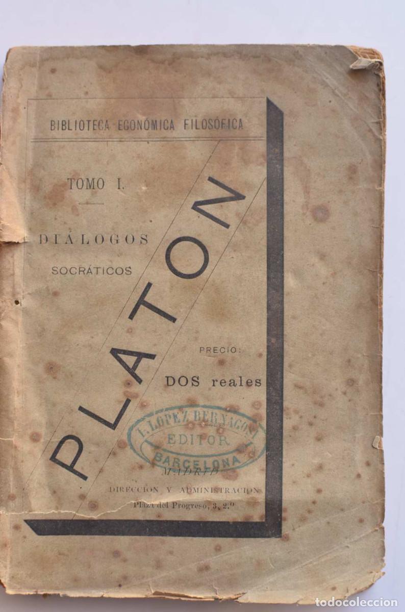 Libros: Di&aacute;logos socr&aacute;ticos. Tomo I - PLAT&Oacute;N - Foto 3
