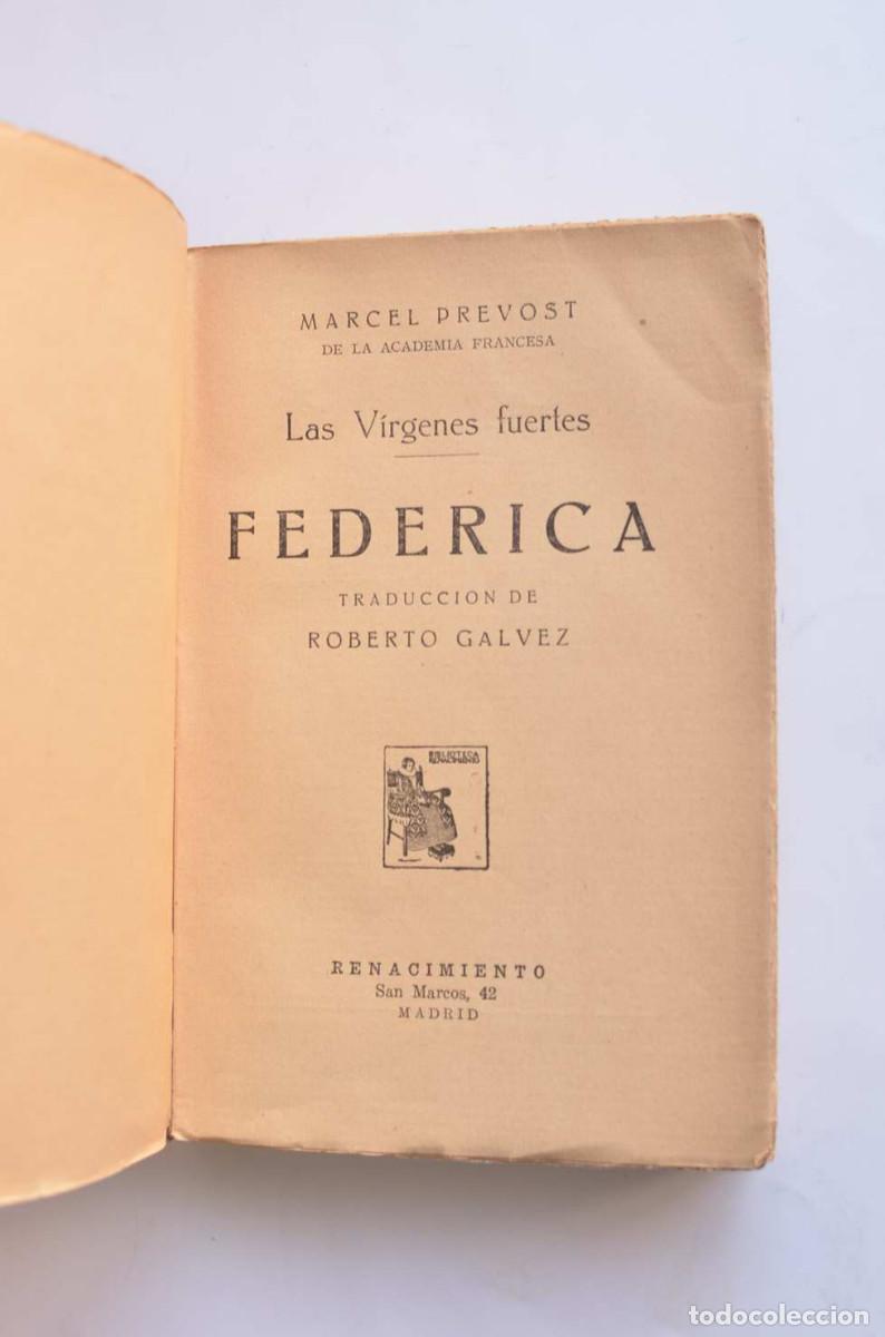 Libros: Federica - PR&Eacute;VOST, Marcel - Foto 2