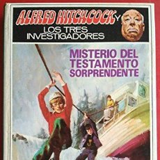 Libros: MISTERIO DEL TESTAMENTO SORPRENDENTE (ALFRED HITCHCOCK Y LOS TRES INVESTIGADO... (9788427249226). Lote 403029669