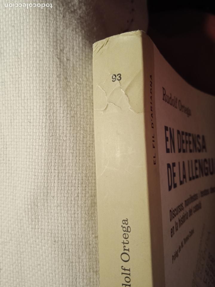 Libros: EN DEFENSA DE LA LENGUA - RUDOLF ORTEGA - ANGLE EDITORIAL 1&ordf; EDICI&Oacute;N 2016. - Foto 4