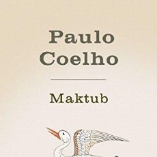 Libros: MAKTUB (BIBLIOTECA PAULO COELHO) (9788408043690). Lote 403157594