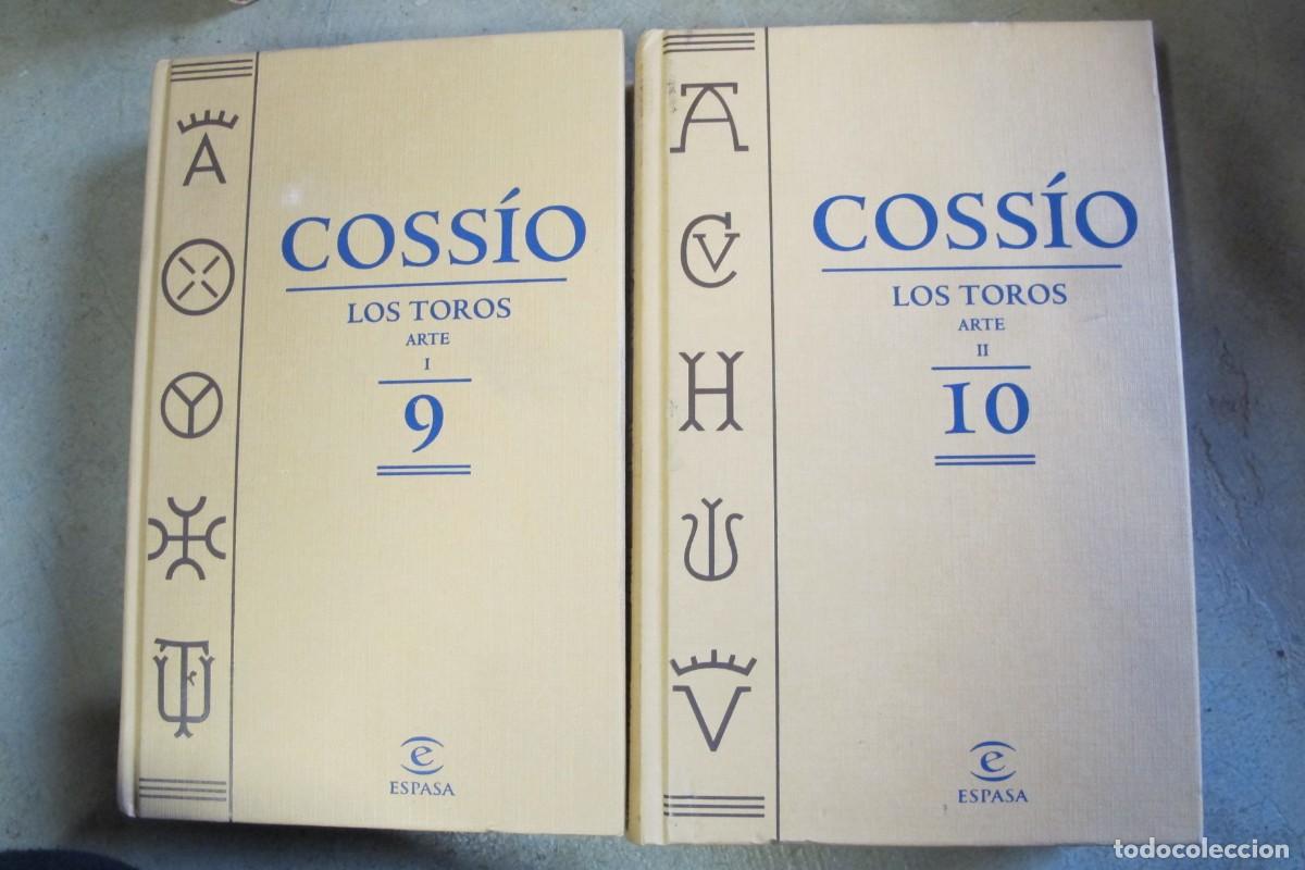 Libros: COSSIO. LOS TOROS 9 Y 10 . ARTE I Y ARTE II - Foto 1