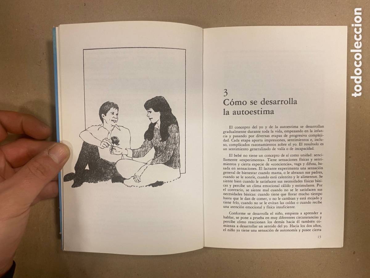 Libros: C&Oacute;MO DESARROLLAR LA AUTOESTIMA EN LOS ADOLESCENTES. EDITORIAL DEBATE 1993. - Foto 3