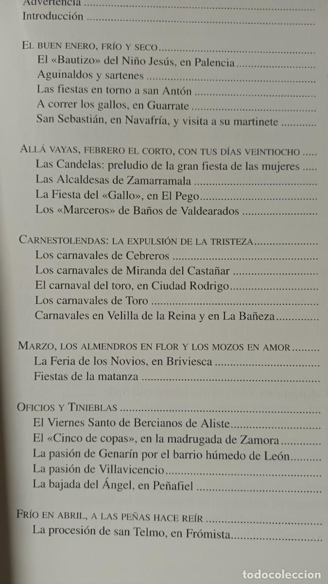 Libros: FIESTAS POPULARES DE CASTILLA Y LE&Oacute;N - como nuevo - Foto 3