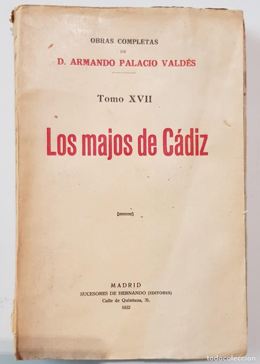 Libros: LOS MAJOS DE CADIZ - Foto 1