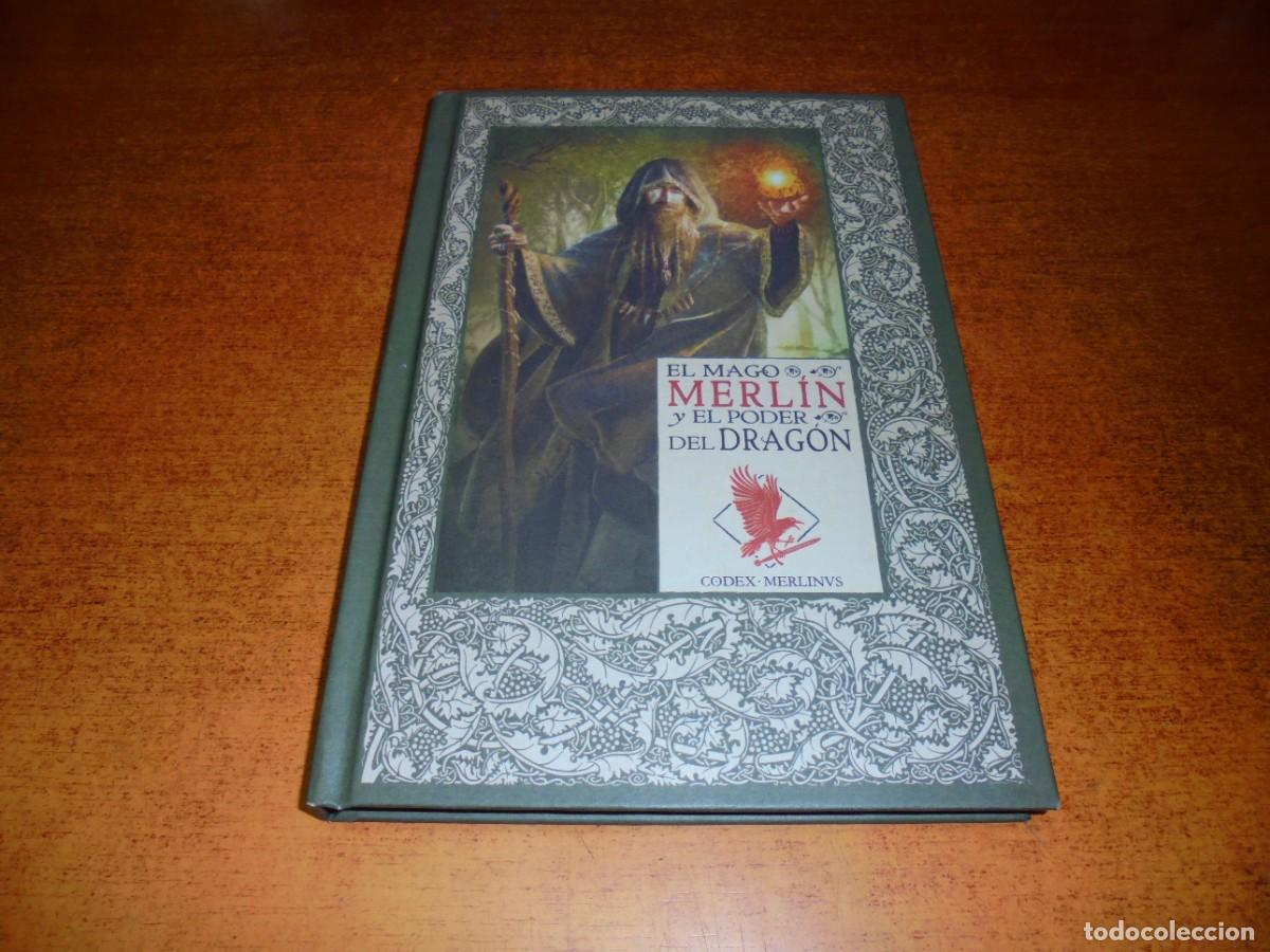 Libros: EL MAGO MERL&Iacute;N Y EL PODER DEL DRAG&Oacute;N (CON ERROR EDITORIAL) - Foto 1