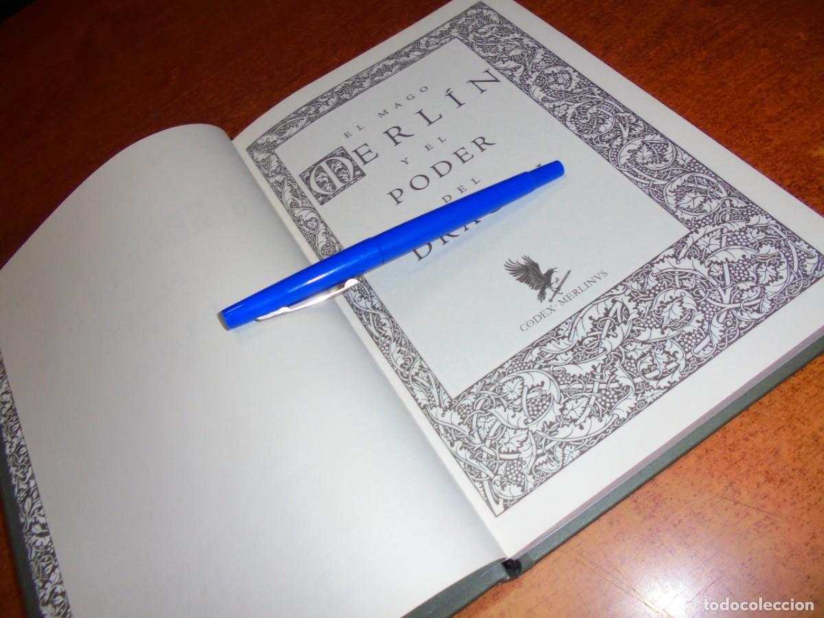 Libros: EL MAGO MERL&Iacute;N Y EL PODER DEL DRAG&Oacute;N (CON ERROR EDITORIAL) - Foto 4
