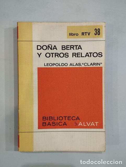 Libros: Leopoldo Alas Clar&iacute;n - Do&ntilde;a Berta y otros relatos - Foto 1