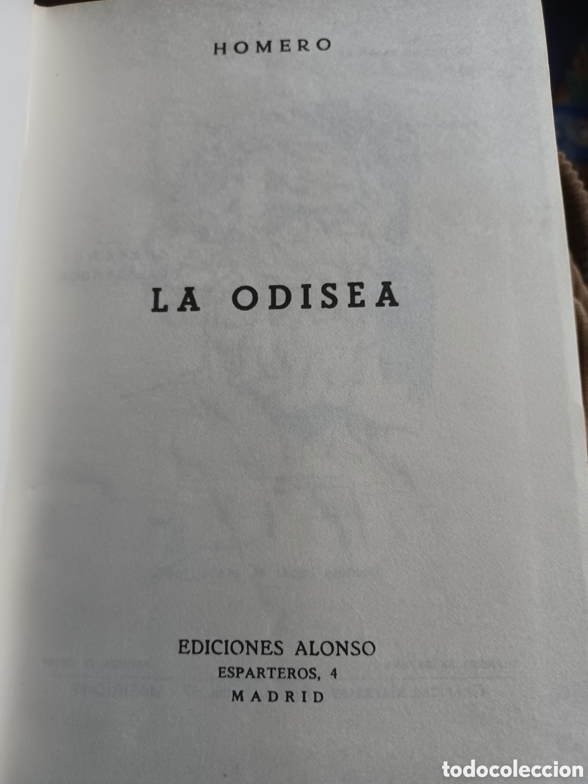 Libros: Barybook.C83. La Odisea Homero ediciones Alonso - Foto 2