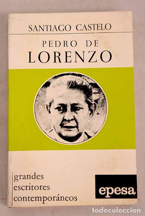 Libros: Pedro de Lorenzo.- Santiago Castelo - Foto 1