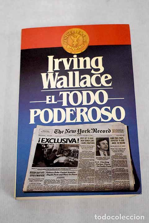 Libros: El todopoderoso.- Wallace, Irving - Foto 1