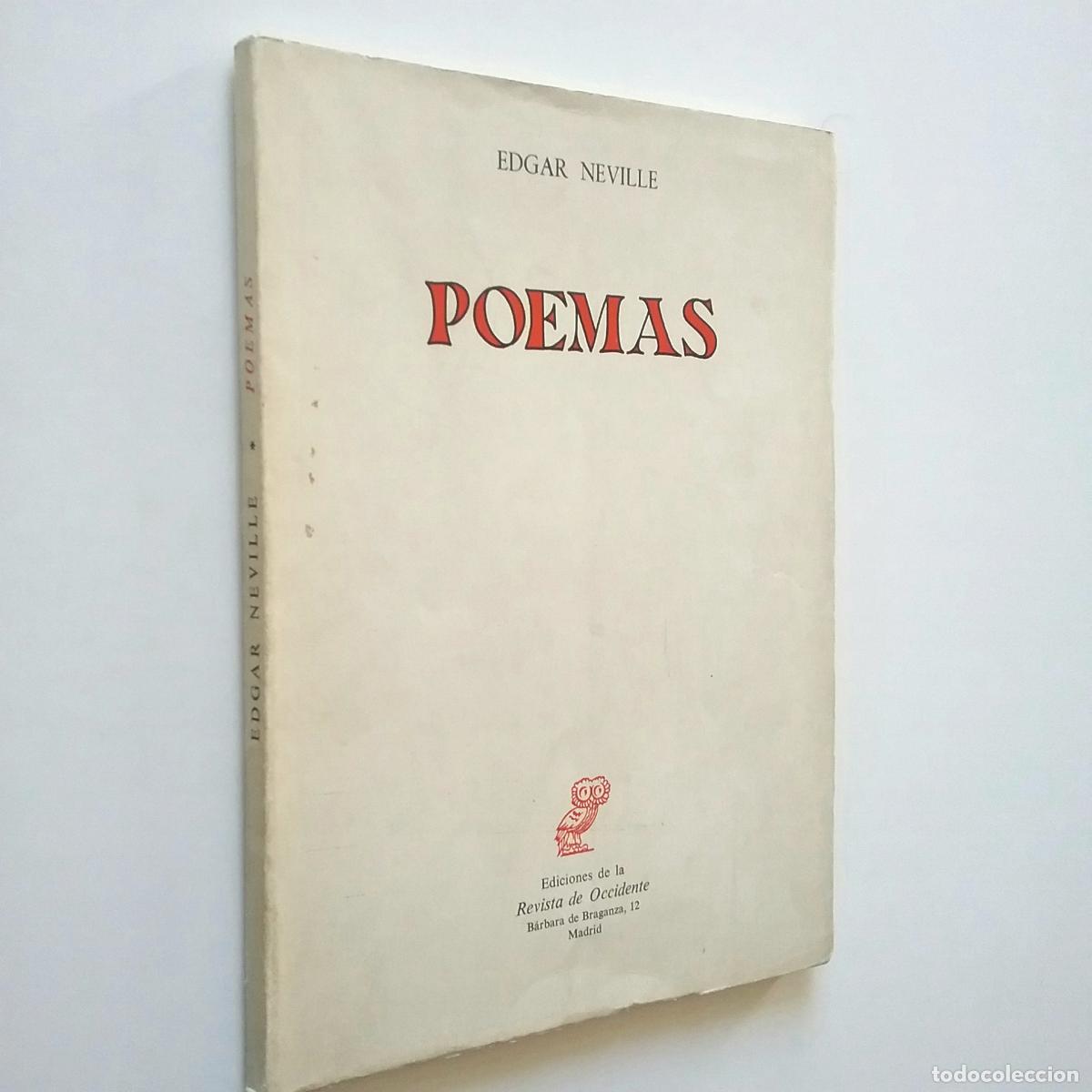 Libros: Edgar Neville - Poemas - Foto 1