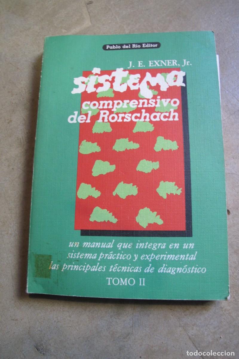 Libros: SISTEMA COMPRENSIVO DEL RORSCHACH. J. E. EXNER, JR. TOMO II. - Foto 1