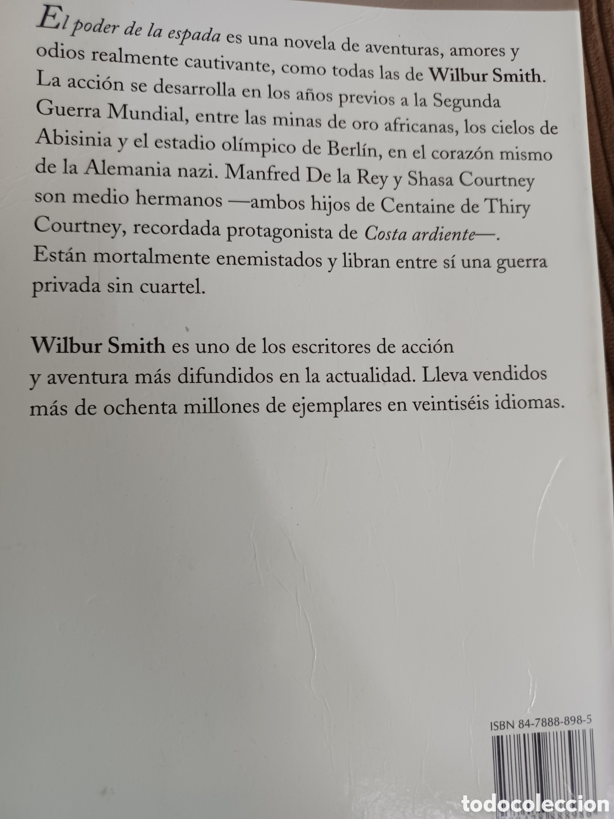 Libros: Barybook 162. El poder de la espada wilbur Schmith de bolsillo - Foto 2