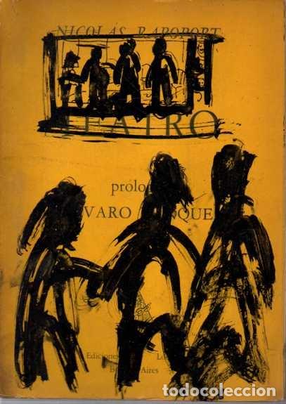Libros: TEATRO. - RAPOPORT, Nicol&aacute;s. - Foto 1
