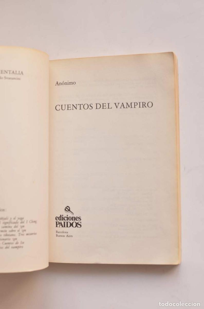 Libros: Cuentos del vampiro - AN&Oacute;NIMO - Foto 2