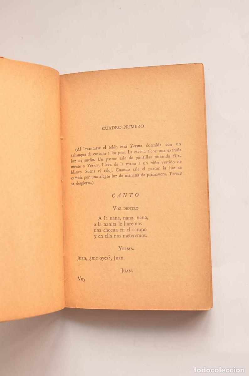 Libros: Yerma - GARC&Iacute;A LORCA, Federico - Foto 4