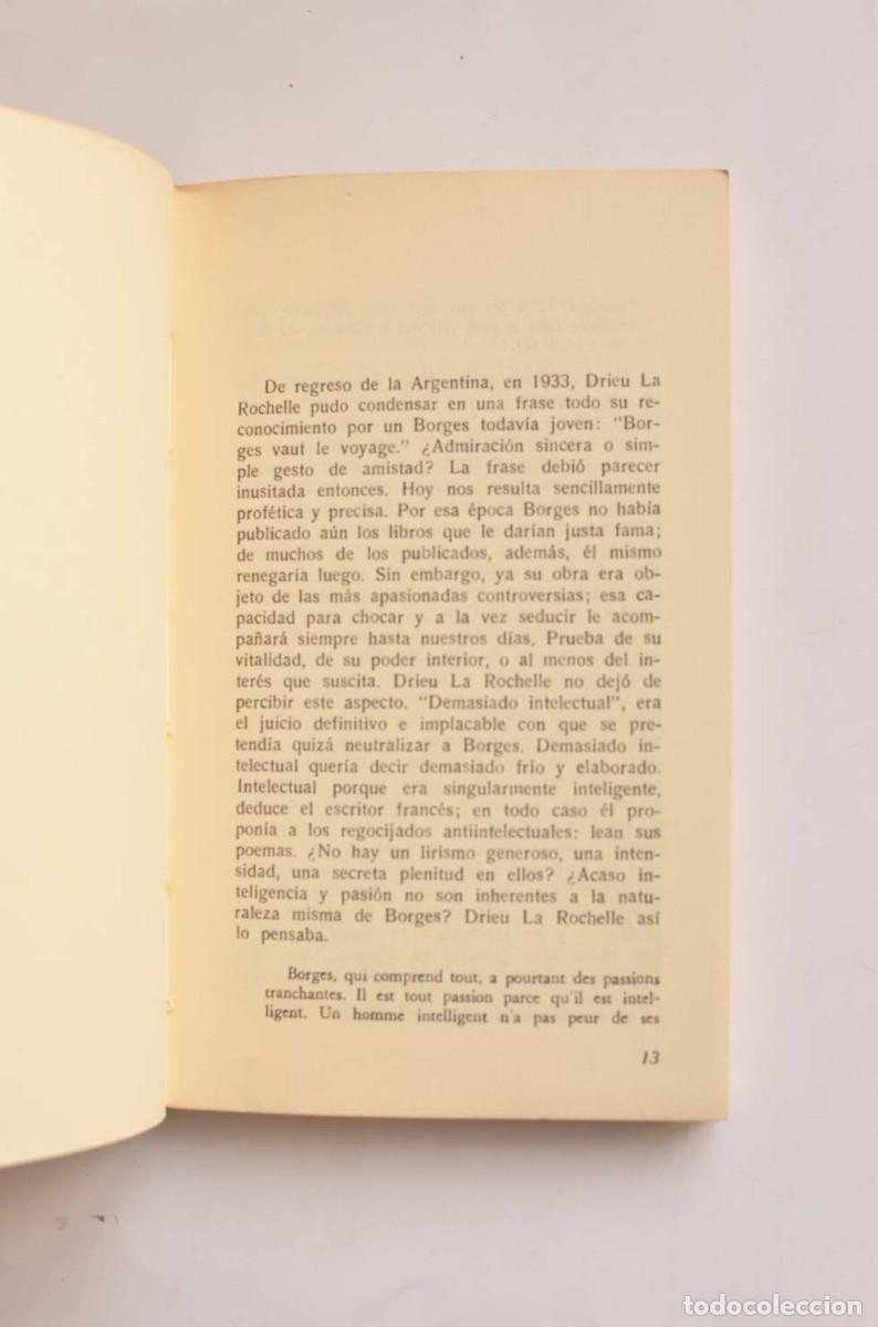 Libros: Borges, el poeta - SUCRE, Guillermo - Foto 3