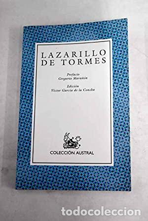 Libros: LAZARILLO DE TORMES Prefacio de Gregorio Mara&ntilde;&oacute;n - Mara&ntilde;&oacute;n,Gregorio (Prefacio) - Foto 1