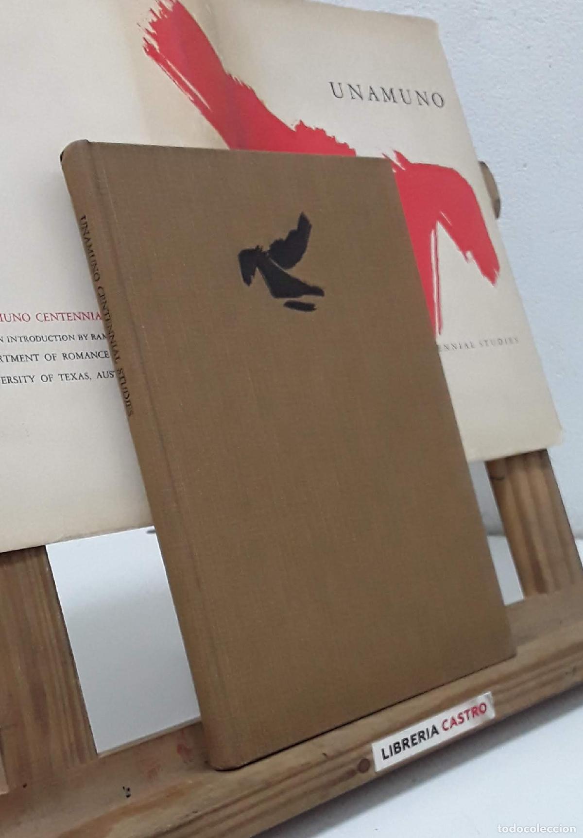 Libros: Unamuno. Centennial studies - Varios. - Foto 2