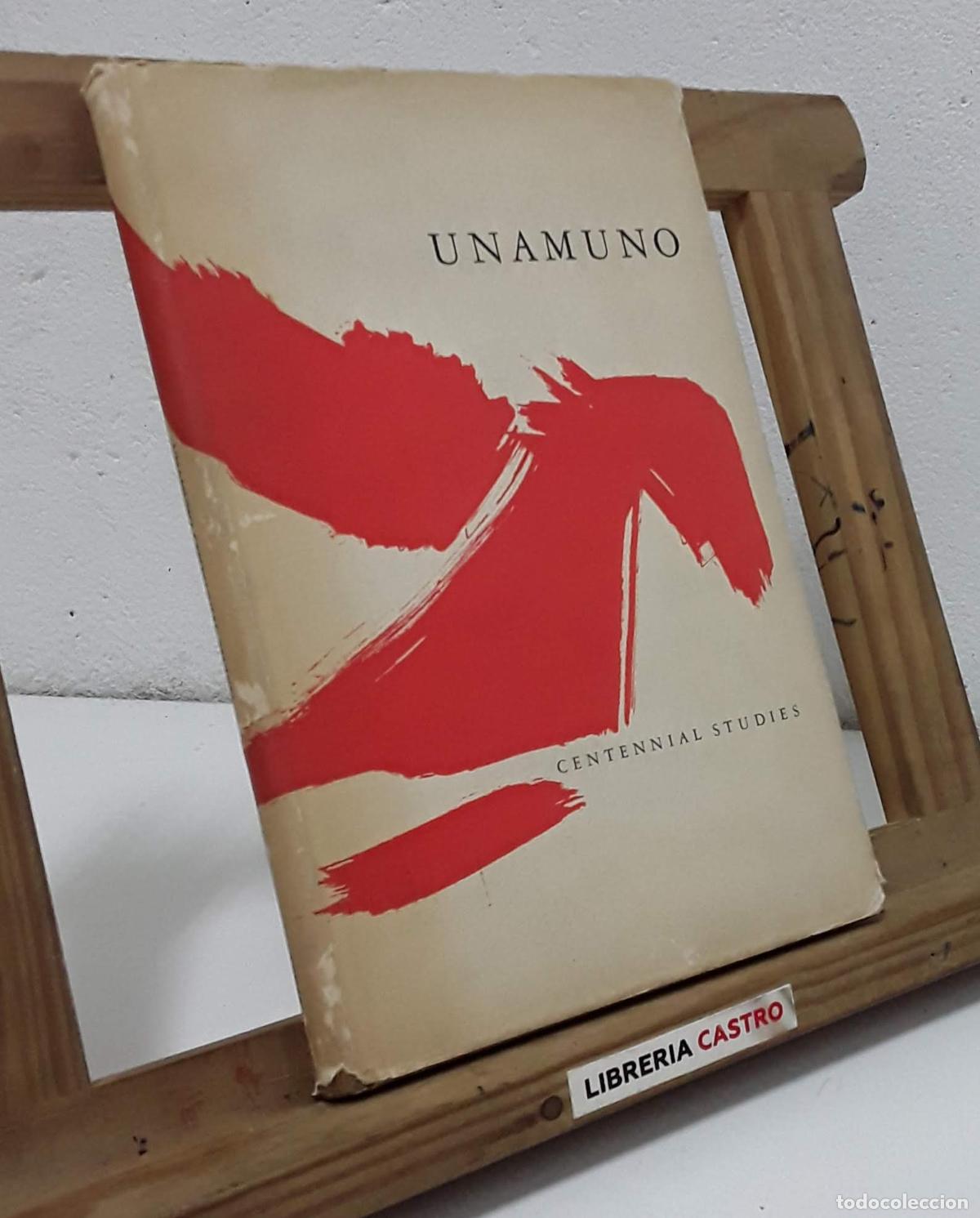 Libros: Unamuno. Centennial studies - Varios. - Foto 1
